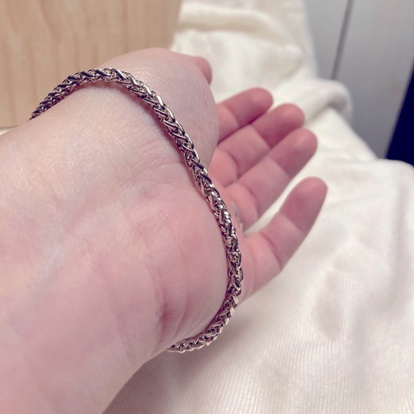 *3 for $20* Jewelry Set-Sterling Silver Stud Earrings (unicorn),Chain Bracelet. - Picture 6 of 7